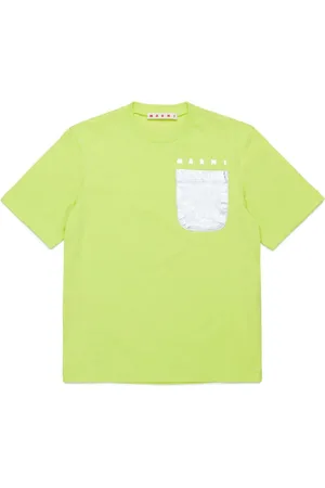 Marni Camiseta con logo estampado