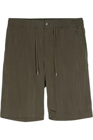 MAN ON THE BOON. Bermudas plisadas con cordones