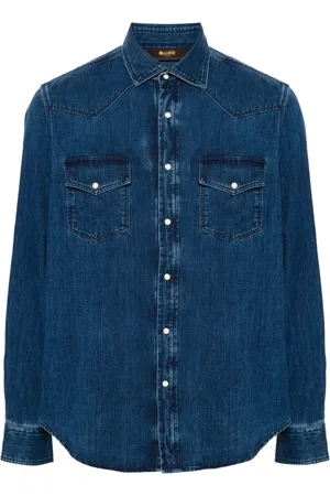 MOORER Camisa vaquera Larrie