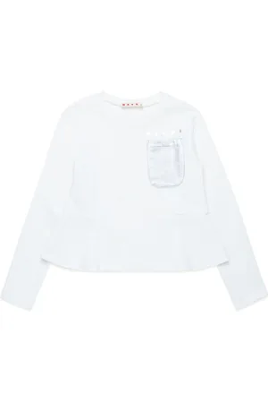 Marni Camiseta con logo estampado
