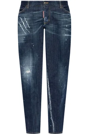 Dsquared2 Vaqueros con parche del logo