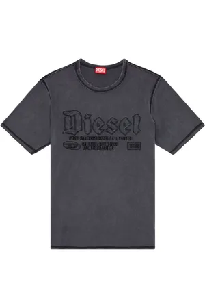 Diesel Camiseta T-Rawjust con logo bordado