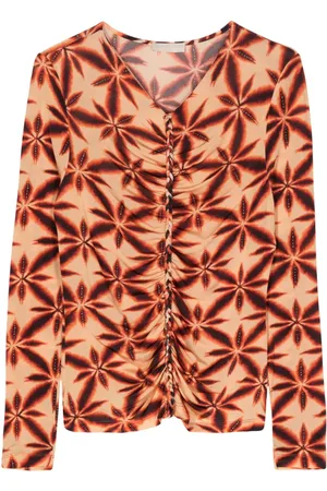 ULLA JOHNSON Jersey con estampado floral