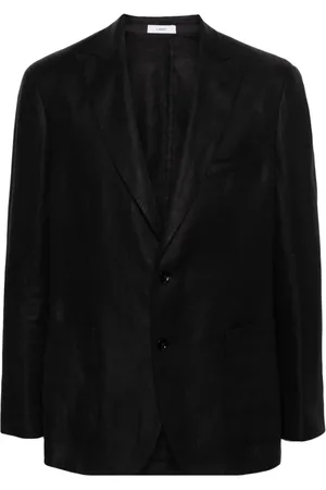 Boglioli Chaqueta de traje con diseño entrelazado