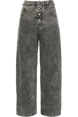 Maison Margiela Vaqueros boyfriend de talle alto