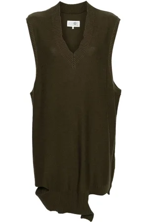 Maison Margiela Vestido corto sin mangas