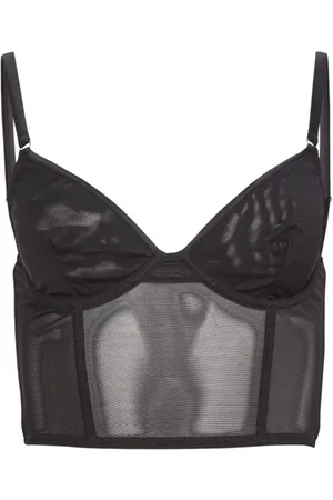 FLEUR DU MAL Bustier largo de malla