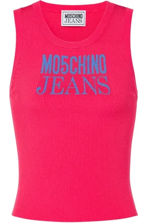 Moschino Top con logo estampado