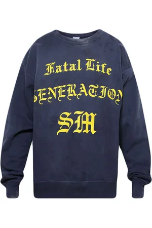 SAINT MXXXXXX Sudadera Fatal Life con cuello redondo