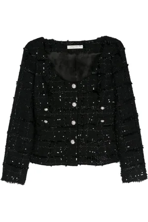 Alessandra Rich Chaqueta con lentejuelas