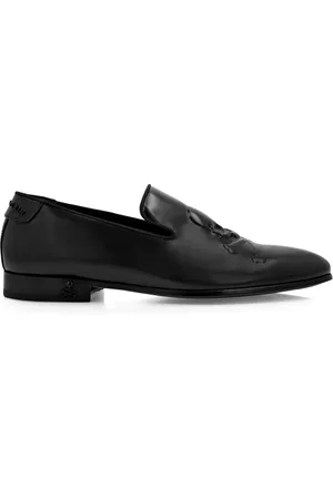 Philipp Plein Mocasines con calavera en relieve