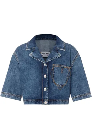 Moschino Camisa corta vaquera