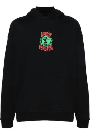 AWAKE NY Sudadera Globe con capucha y logo en relieve