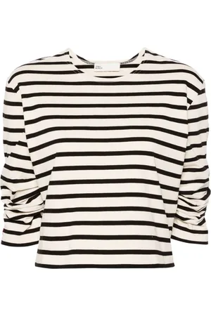 Tory Burch Top de manga fruncida
