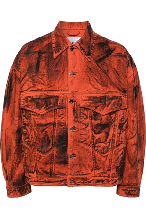 Etudes Chaqueta Shadow Denim Paint