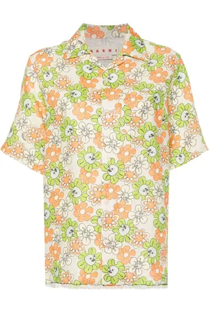 Marni Camisa con estampado floral