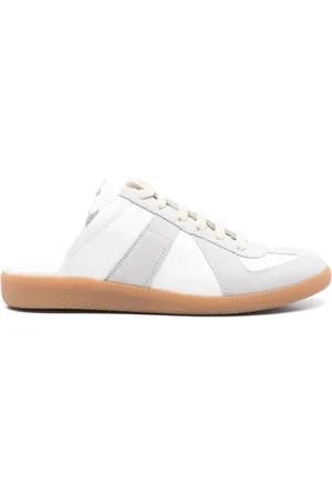 Maison Margiela Slippers a paneles con cordones