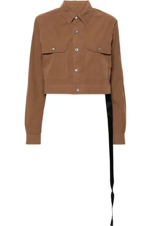 Rick Owens Chaqueta corta con aberturas