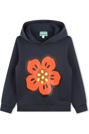 Kenzo Sudadera con capucha y estampado floral