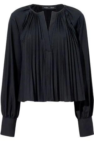Proenza Schouler Blusa Monica con pliegues