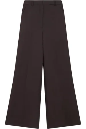Stella McCartney Pantalones acampanados de talle medio