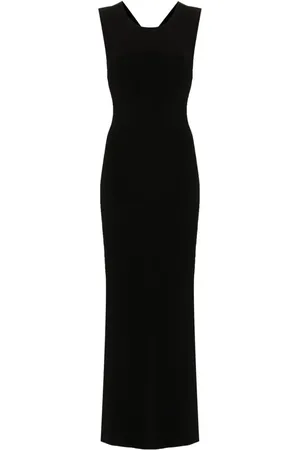 Gestuz Vestido largo con tiras cruzadas