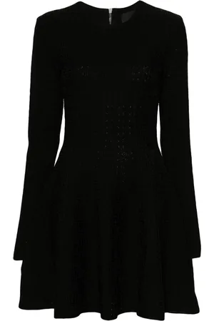 Givenchy Vestido corto con motivo 4G en jacquard
