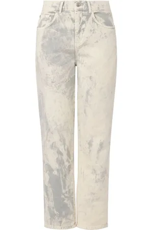 Moschino Vaqueros capri de talle medio