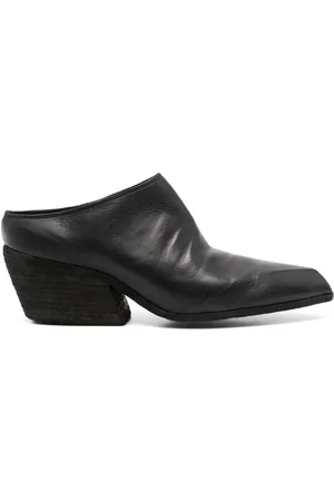 GUIDI Slippers con tacón de 65 mm