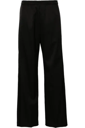 Maison Margiela Pantalones rectos con cordones