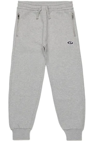 Diesel Pantalones de chándal con logo bordado