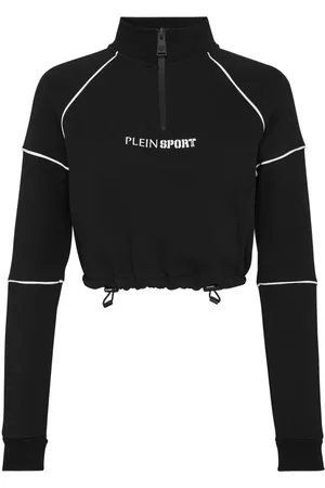 Philipp Plein Sudadera corta con logo