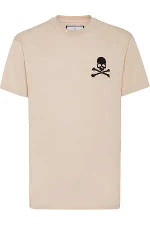 Philipp Plein Camiseta con calavera bordada