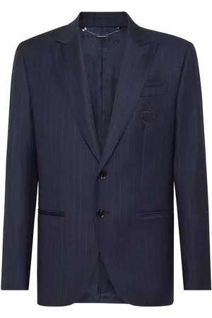 BILLIONAIRE Blazer a rayas diplomáticas