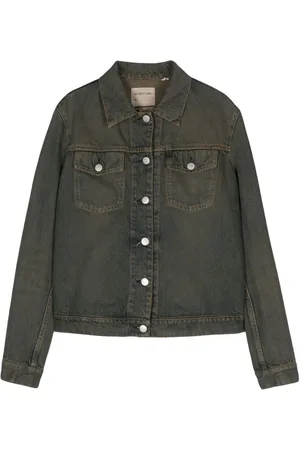 Helmut Lang Chaqueta vaquera con efecto degradado 2000