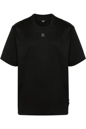 Fendi Camiseta con placa FF