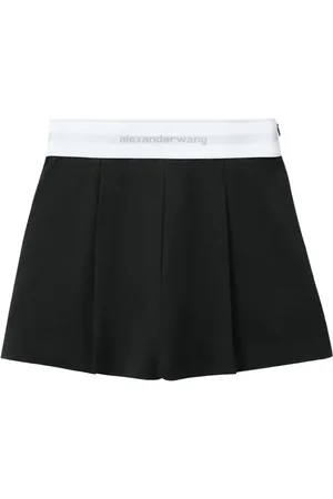 Alexander Wang Shorts con logo en la cinturilla