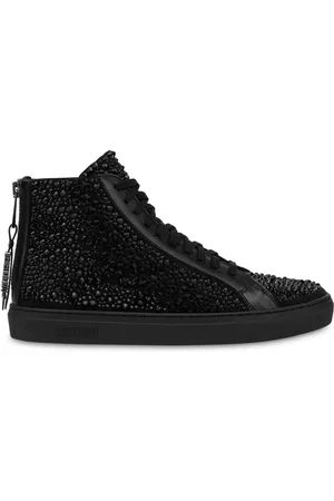 Moschino Zapatillas altas con apliques