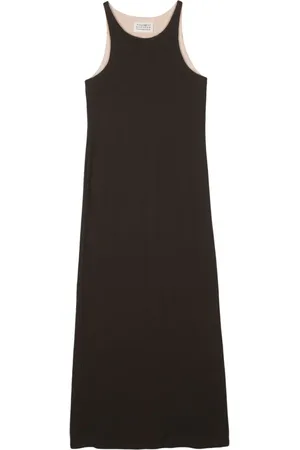 Maison Margiela Vestido largo de canalé 2000