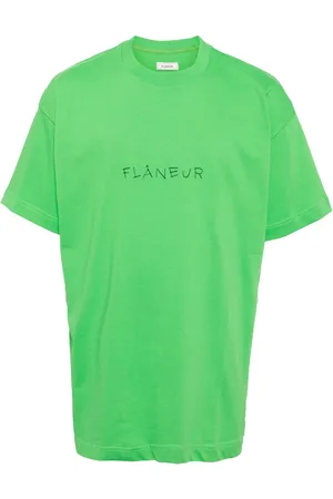 FLÂNEUR Camiseta con logo escrito a mano