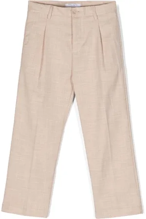 Paolo Pecora Pantalones ajustados con pinzas