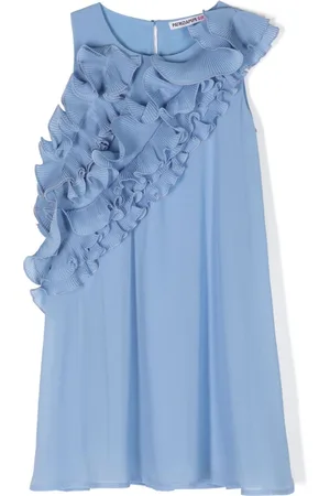Patrizia Pepe Girl Vestido con volantes