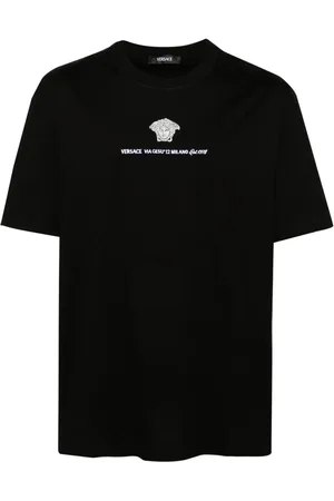 VERSACE Camiseta con bordado Medusa
