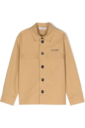 Paolo Pecora Sobrecamisa con logo estampado