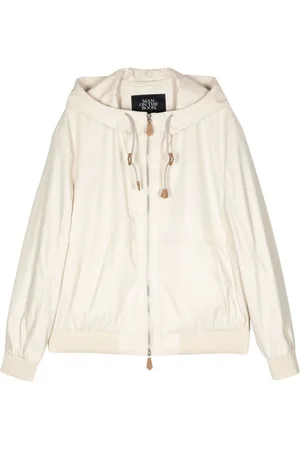 MAN ON THE BOON. Chaqueta con capucha y cremallera