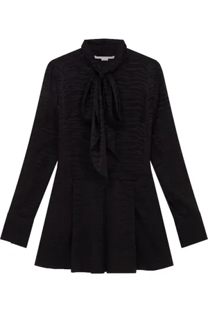 Stella McCartney Vestido corto con estampado de tigre