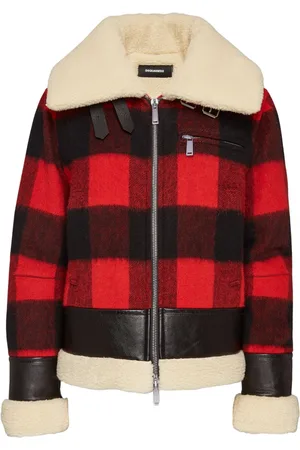 Dsquared2 Chaqueta a cuadros tartán