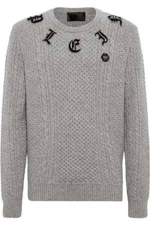 Philipp Plein Jersey de punto de ochos con logo