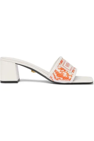 VERSACE Mules Theia Barocco con tacón de 55 mm