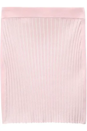 Alexander Wang Falda corta de canalé